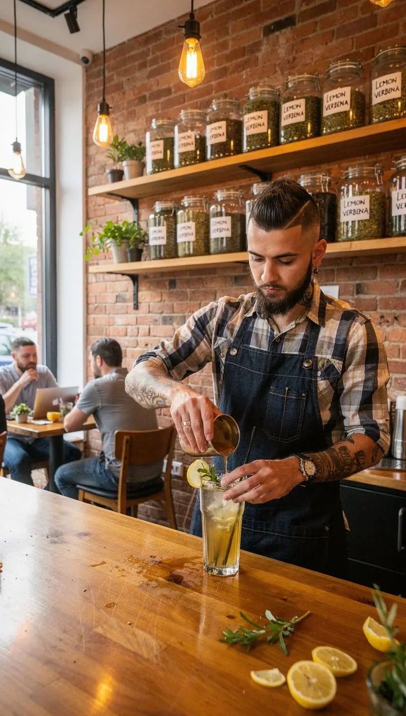 Záber na čajovú súpravu s čajom a citrónom na bielom pozadí
